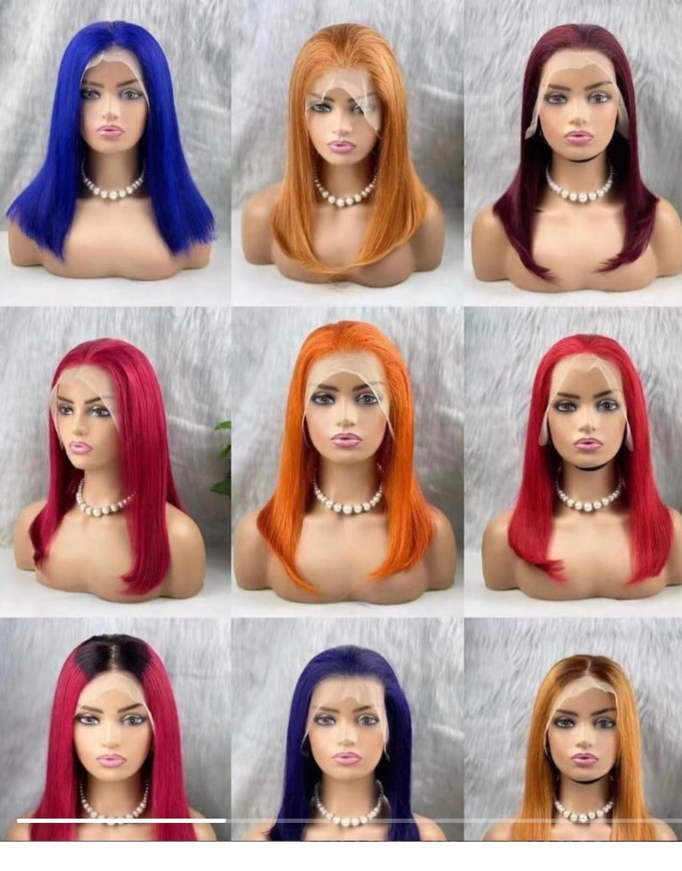 Bob Wig Different colors