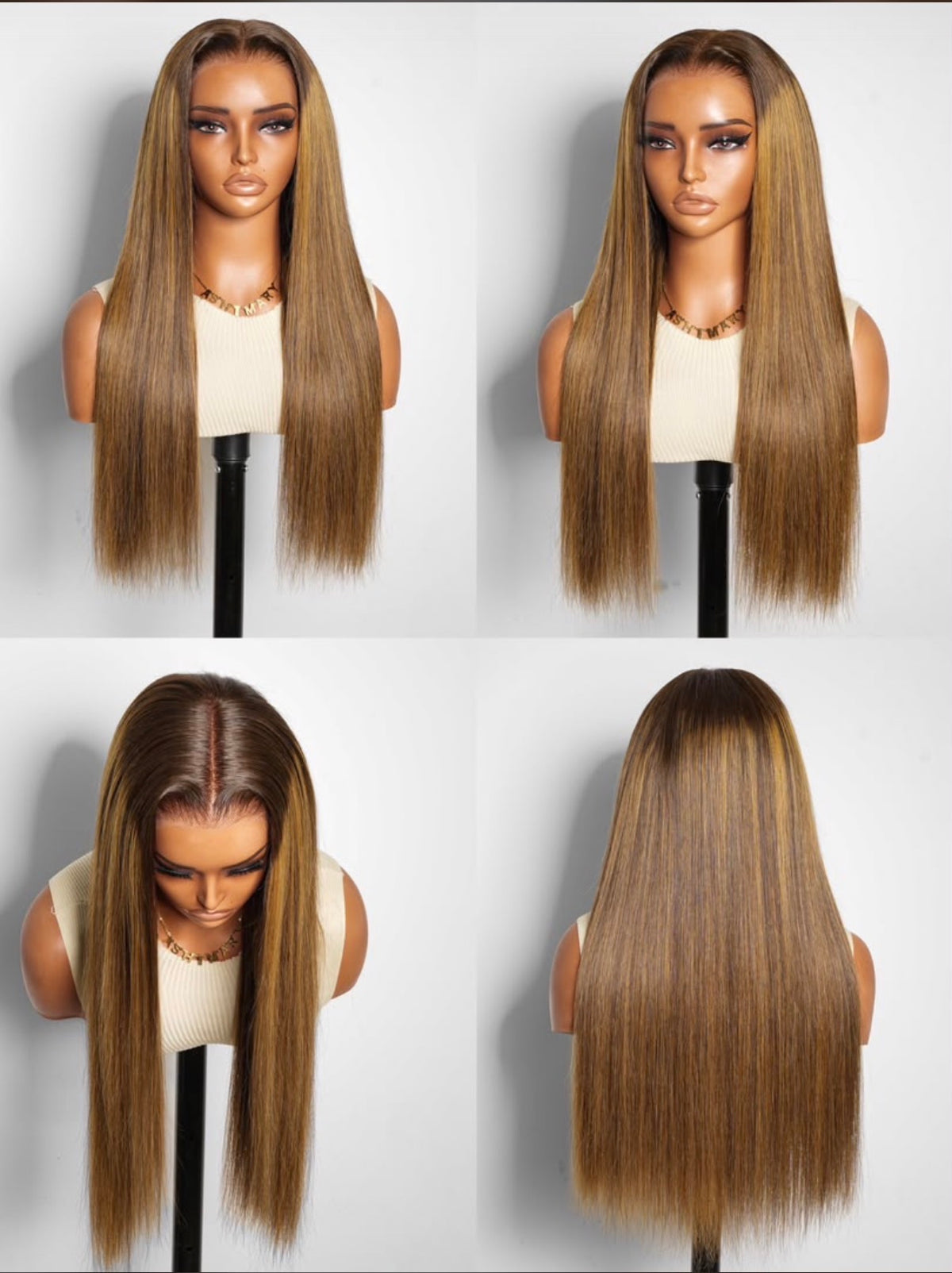Straight Human Hair Lace Wig