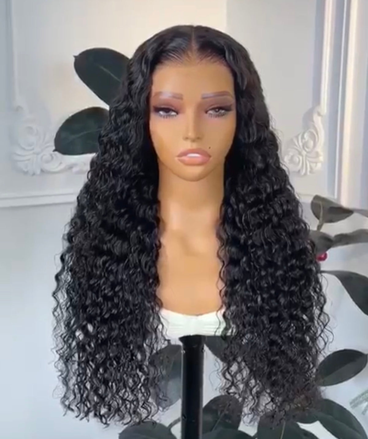 Deep Wave Virgin Hair Lace Wig