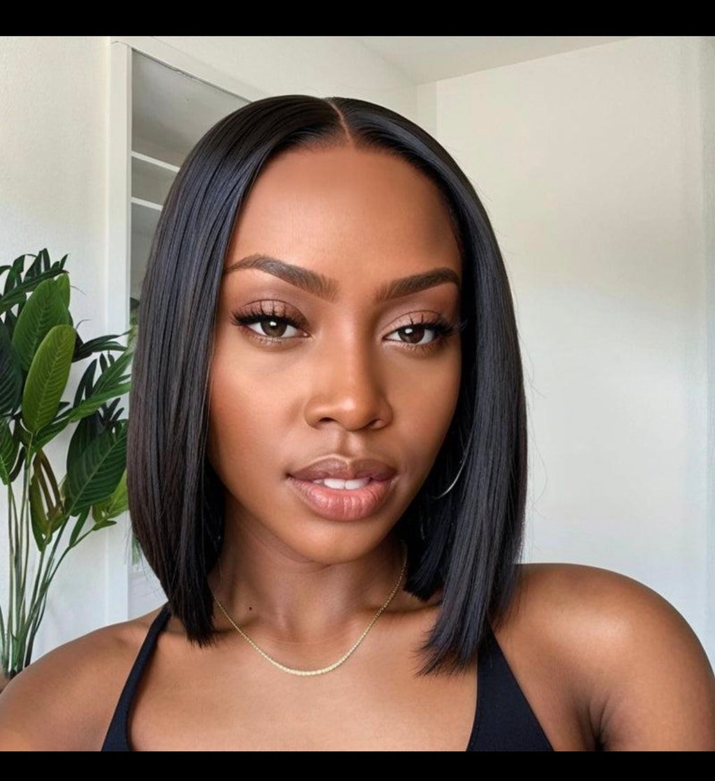 Glueless Straight Bob Wig