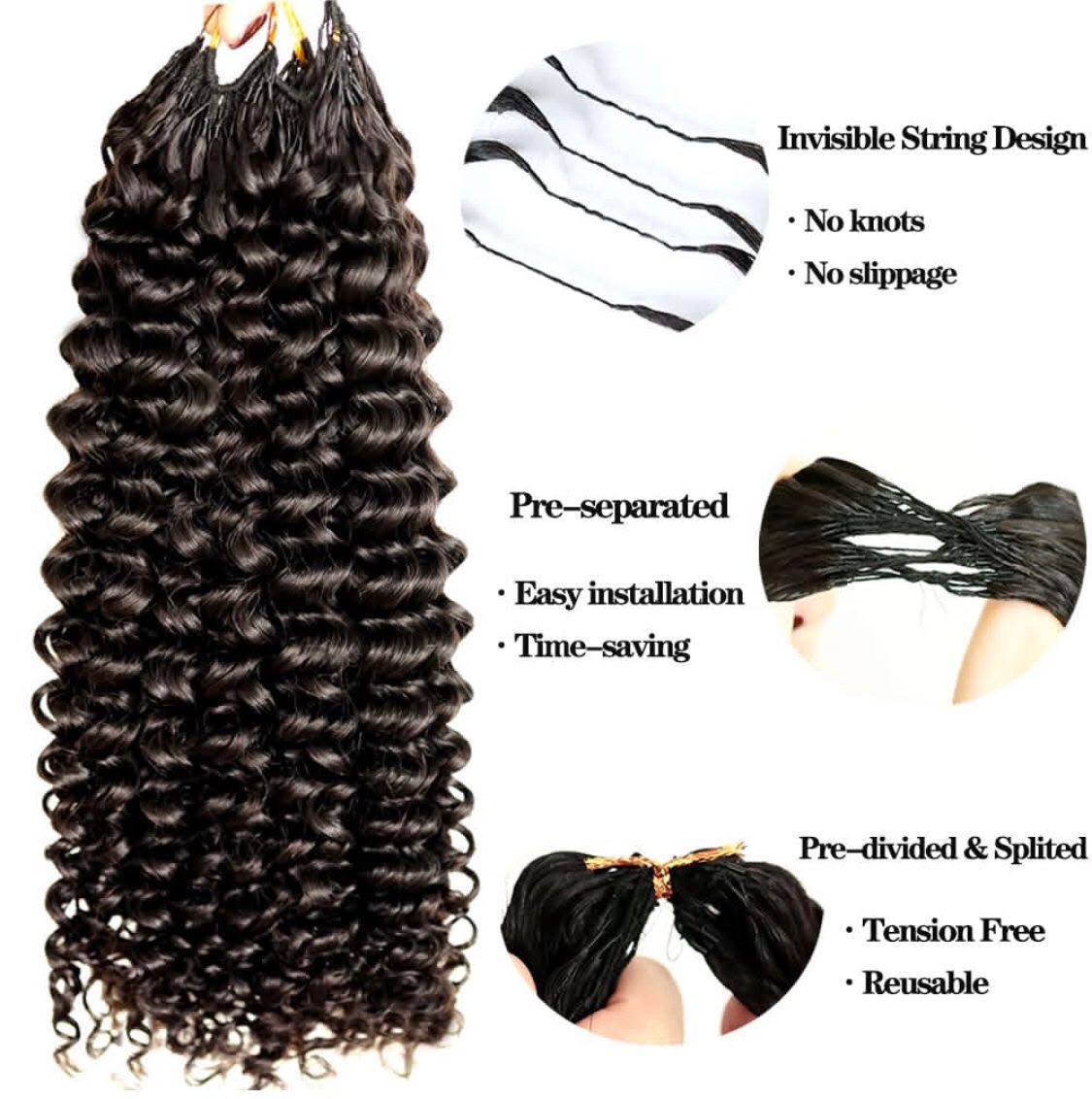 Miracle Knot Hair Extensions