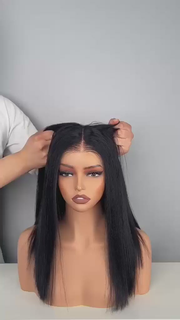 Glueless Straight Bob Wig