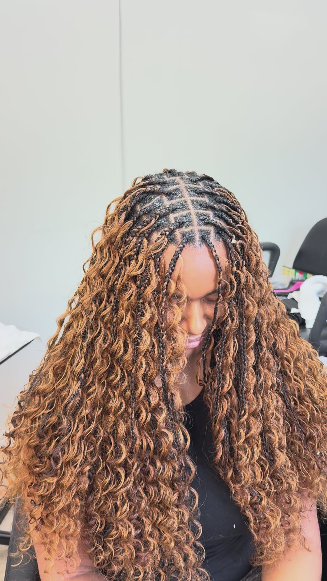 100% Human Hair Boho Deep weave